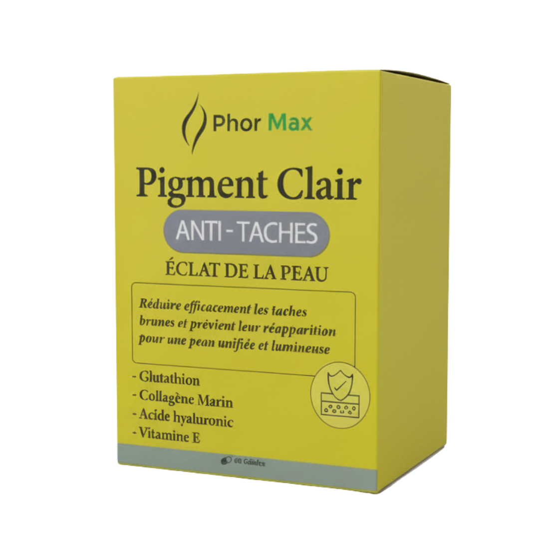 PHORMAX Pigment Clair Anti-Taches 60 Gélules complément alimentaire éclat teint - novaparapharmacie
