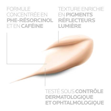 Composition La Roche-Posay Pigmentclar Yeux Anti-Cernes Correcteur 15ml texture crème correcteur cernes