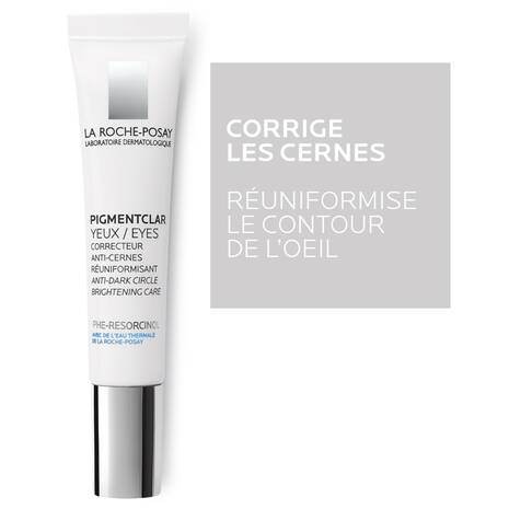 Utilisation La Roche-Posay Pigmentclar Yeux Anti-Cernes Correcteur 15ml application contour yeux cernes