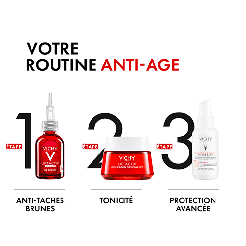 VICHY Capital Soleil UV-Age Daily SPF50+ Protection Anti-Âge Trousse 40ml