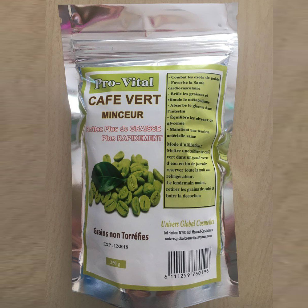 ProVital Cafe Vert Minceur 250 gr