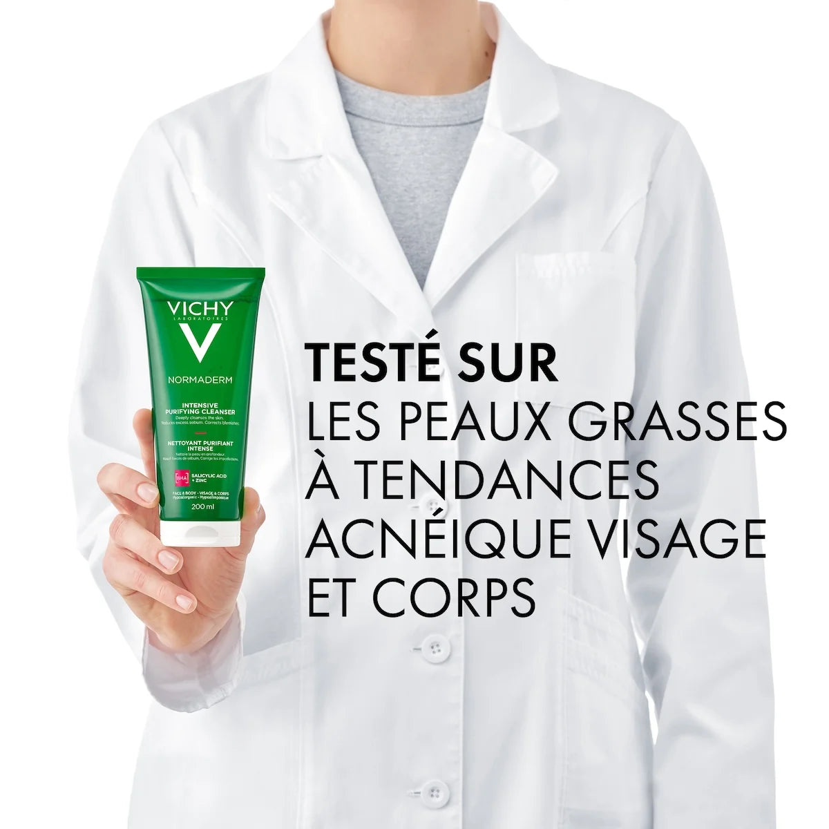VICHY Normaderm Phytosolution recommandation professionnelle gel purifiant détox végétale intensive eau thermale dermatologues - novaparapharmacie