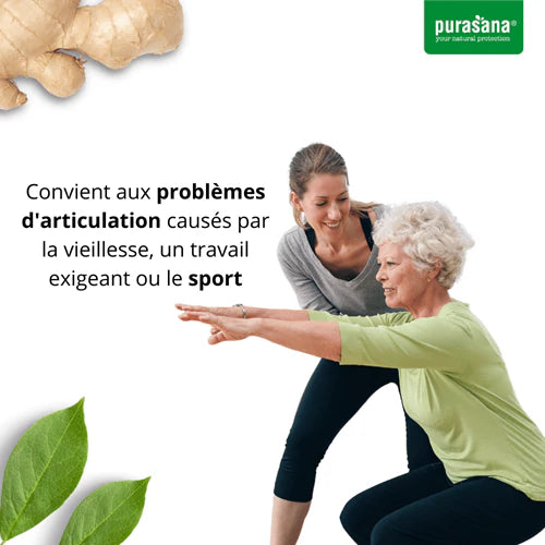 Utilisation Purasana Puraflex 30 Capsules prise quotidienne repas articulations mobilité confort articulaire - novaparapharmacie