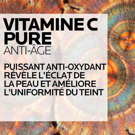 Composition La Roche-Posay Pure Vitamin C Légère texture crème légère vitamine C anti-âge éclat