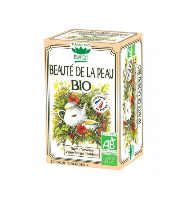 ROMON NATURE Infusion Beauté de la Peau 20 Sachets Éclat Naturel Anti-Âge Détox Premium - Nova Parapharmacie