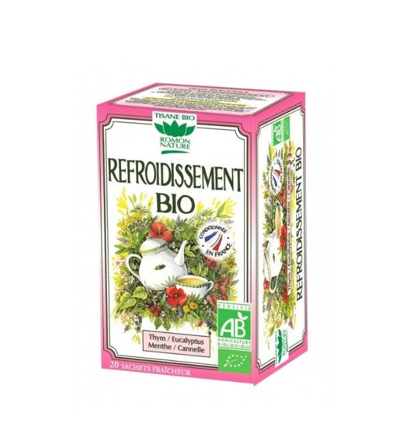 Romon Nature Infusion Refroidissement 20 Sachets Tisane Bien-Être Respiratoire - Nova Parapharmacie