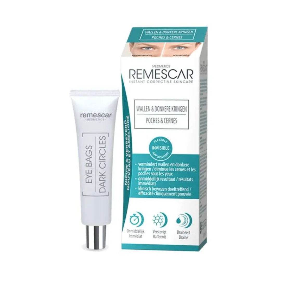 REMESCAR Poches And Cernes 8ml Anti-Poches Anti-Cernes Contour Yeux Effet Lissant Immédiat - Nova Parapharmacie