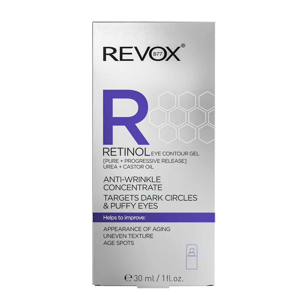 Revox Retinol Gel Contour des Yeux Concentré Anti-Rides – 30ml