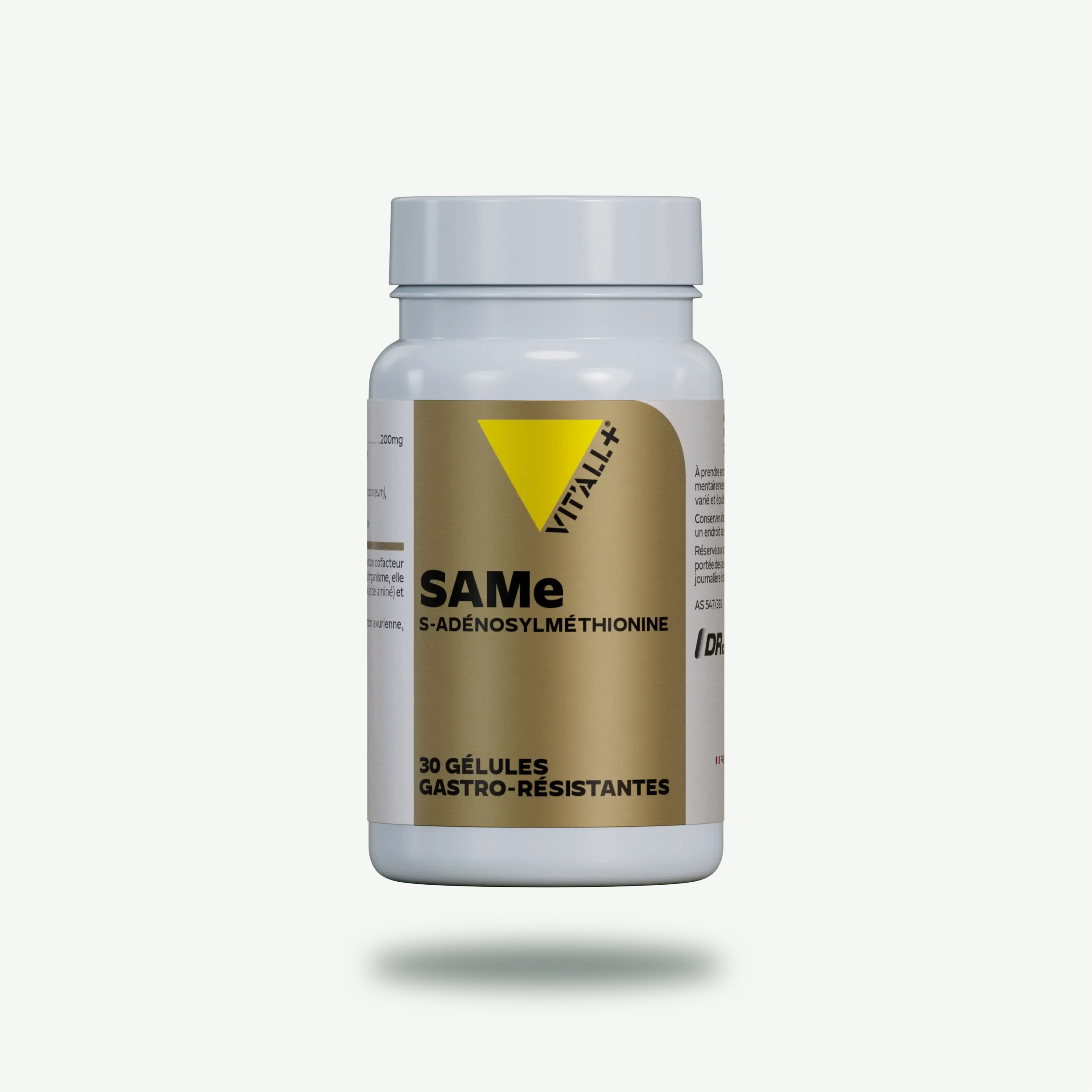 ⭐ VITALL+ SAMe S-Adénosylméthionine 30 Gélules Humeur Foie Livraison ...