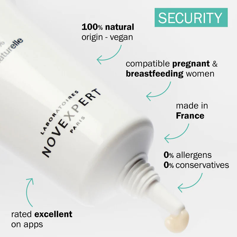 Novexpert packaging fluide pureté trio-zinc anti-imperfections peaux grasses mixtes matifiant pureté format 30ml - novaparapharmacie