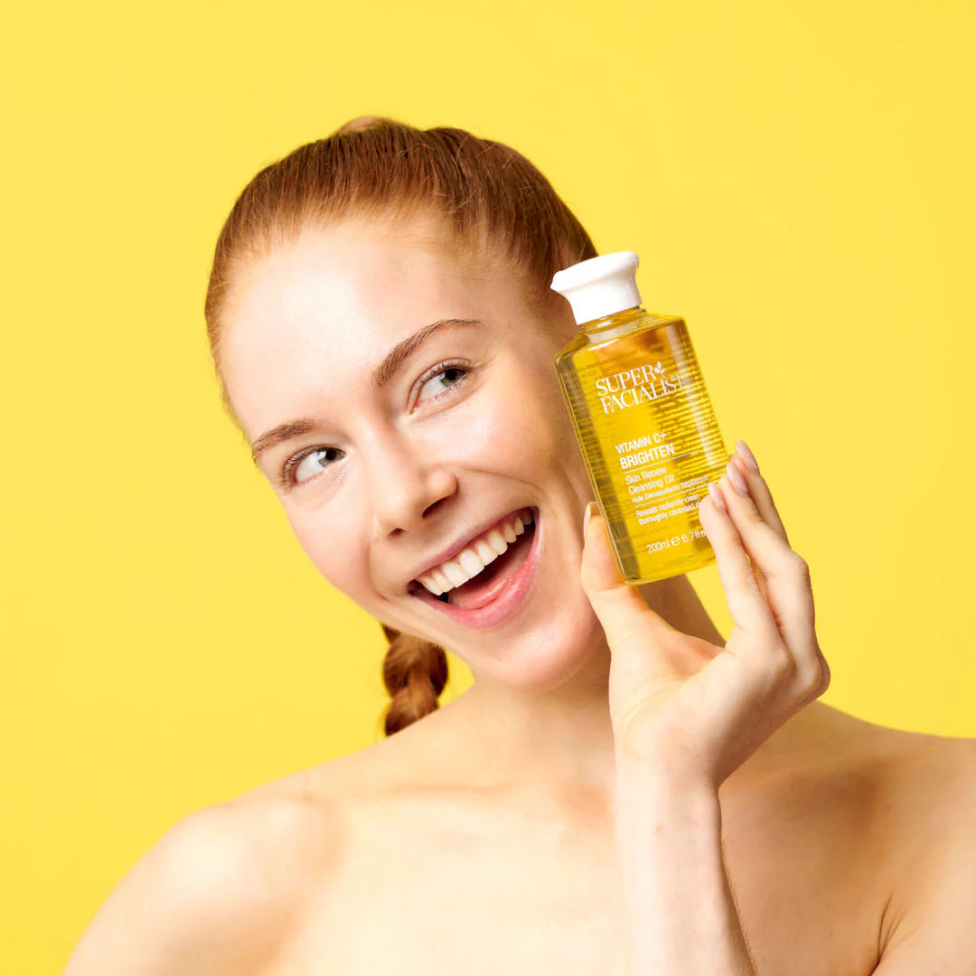uper Facialist vue alternative huile nettoyante vitamine C 200ml format flacon pratique - novaparapharmacie