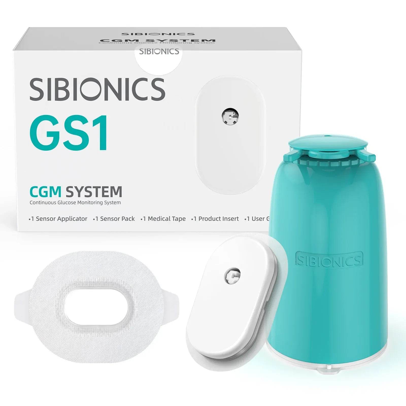 Sibionics GS1 Système de Surveillance Continue du Glucose - Capteur 14 Jours - Nova Parapharmacie