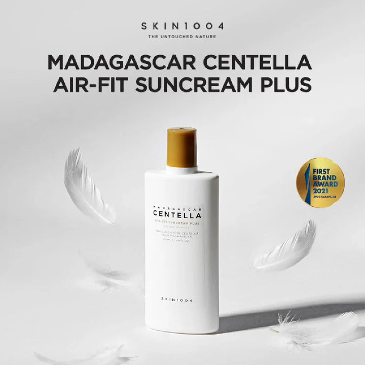 Air-Fit MADAGASCAR CENTELLA Suncream Plus SPF50+ 50ml crème solaire apaisante SPF50+ PA++++ centella Madagascar sans traces - novaparapharmacie