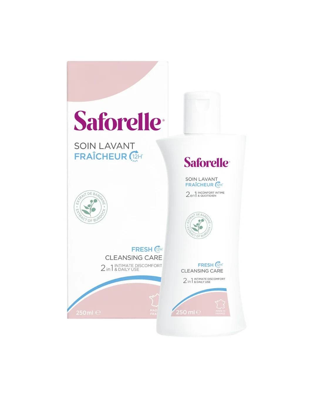 Saforelle Soin Lavant Fraicheur 2en1 250ml - Nova Parapharmacie