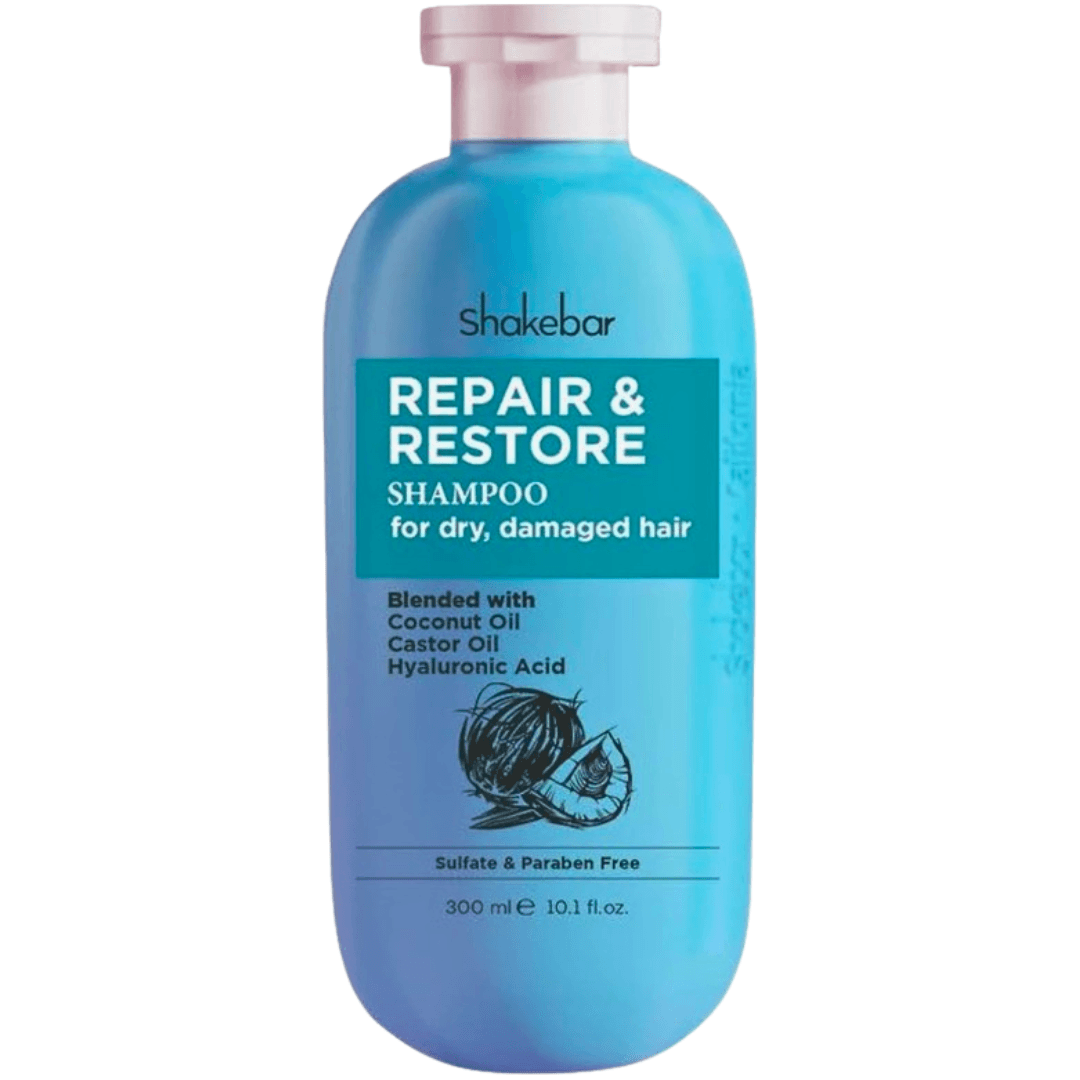 Shakebar Repair & Restore Hair Shampoo 300ml - Shampoing Réparateur Cheveux Abîmés - Nova Parapharmacie