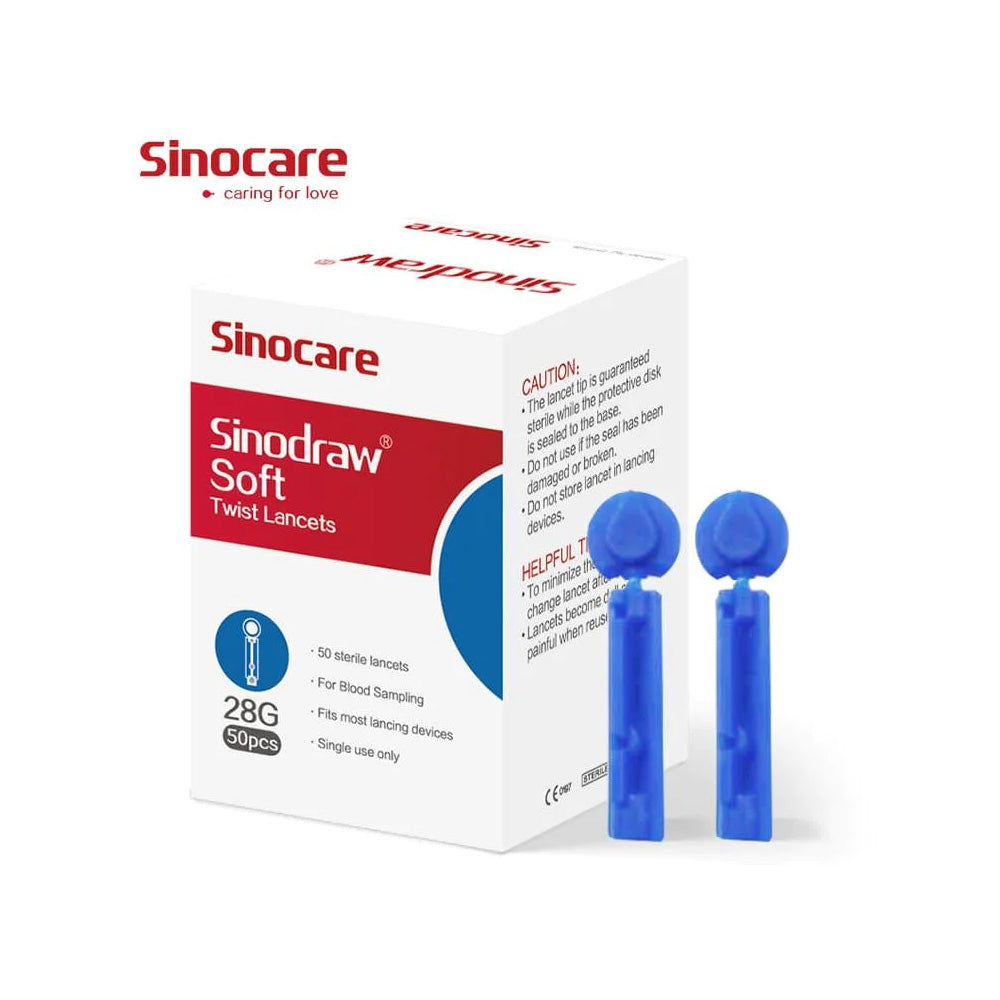 Sinocare Lancettes Steriles 50pcs