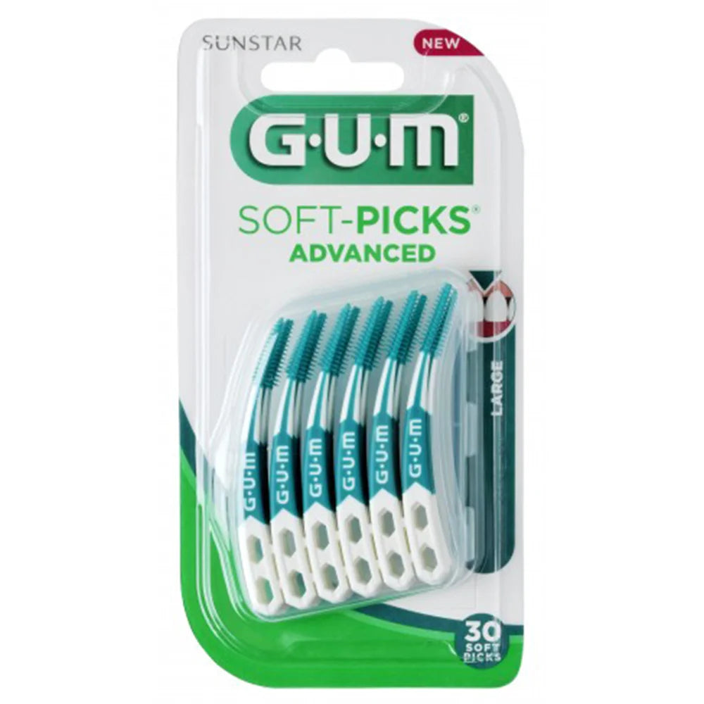 Gum Soft Picks Advanced Large 30pcs 651