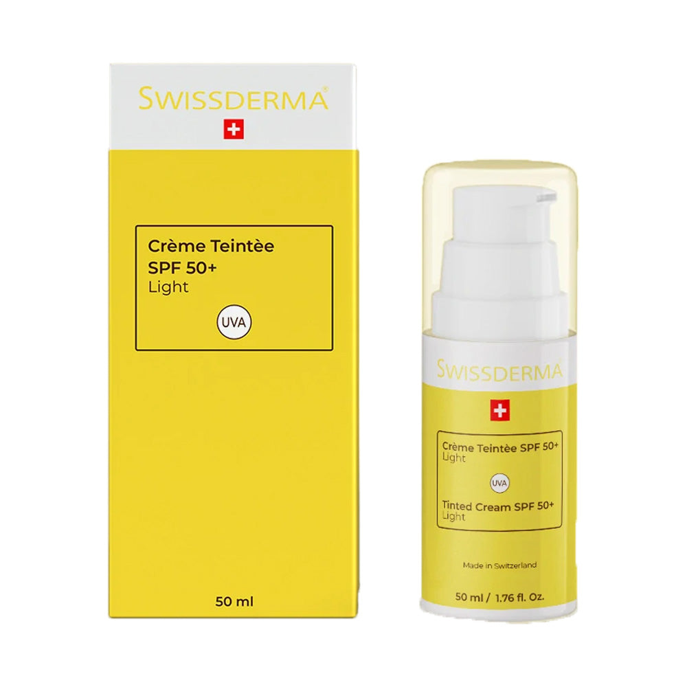 Swissderma Écran Solaire Teintée Light SPF 50+ 50ml - Nova Para