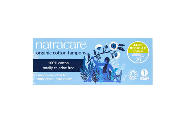 NATRACARE Tampons Régulier Sans Applicateur 10 unités protection hygiénique bio coton naturel éco-responsable - novaparapharmacie