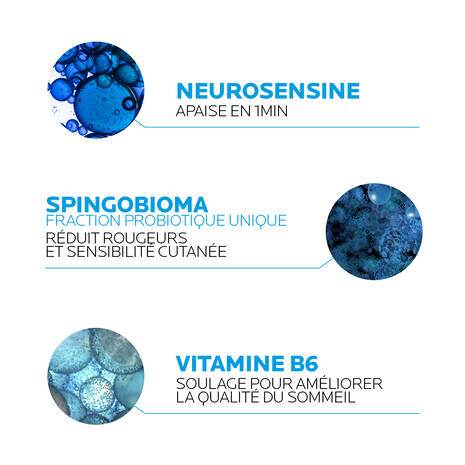 Utilisation La Roche-Posay Toleriane Dermallergo Crème Nuit 40ml application visage soin nocturne hypersensible