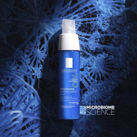 Composition La Roche-Posay Toleriane Dermallergo Crème Nuit 40ml texture crème nocturne peaux hypersensibles