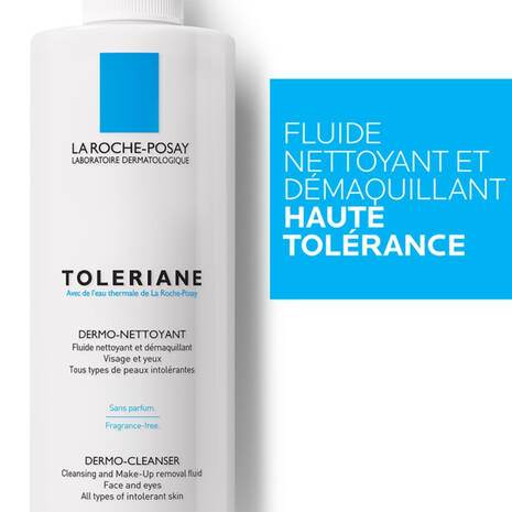 La Roche-Posay Toleriane Fluide Dermo-Nettoyant - Lait Démaquillant Peaux Sensibles - Nova Parapharmacie