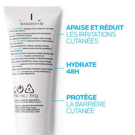 La Roche-Posay Toleriane Sensitive Crème Hydratante Apaisante 40ml - Nova Parapharmacie