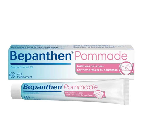 BEPANTHEN Pommade 30g soin réparateur irritations bébé adulte dexpanthénol cicatrise protège - novaparapharmacie
