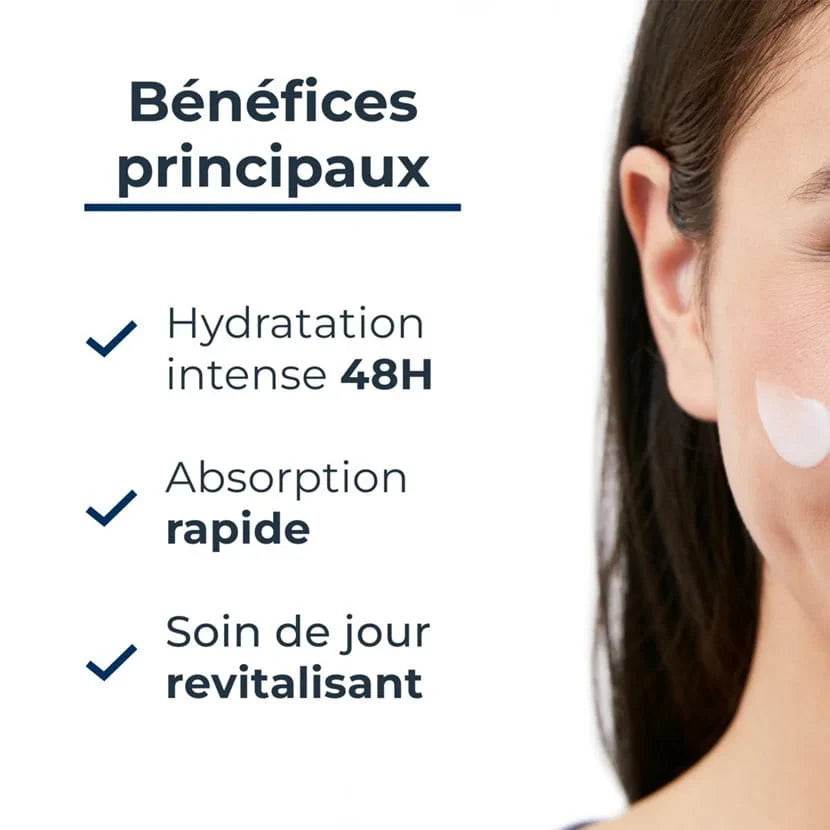 UreaRepair Eucerin Crème Visage 5% Urée hydratation peaux sèches Nova Para Maroc prix
