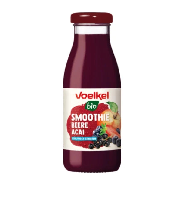 VOELKEL Smoothie Açaï Baies Rouges 250ml bio antioxydant énergie super-fruit - novaparapharmacie