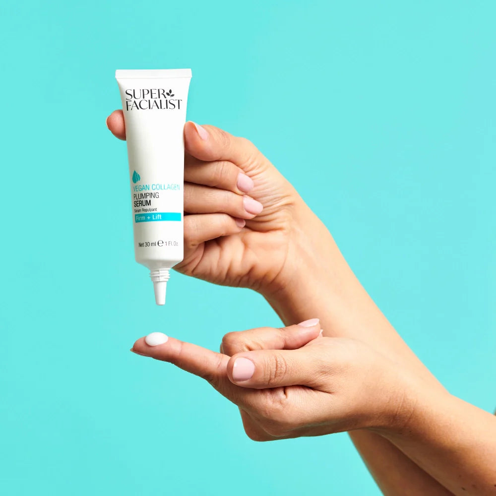 Super Facialist texture sérum collagène végétal vegan repulpant anti-âge fermeté peptides concentration - novaparapharmacie