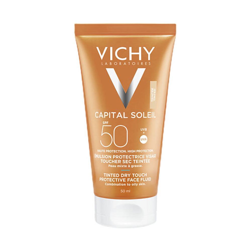 Vichy Capital Soleil Emulsion Toucher Sec SPF50+ | Nova Para