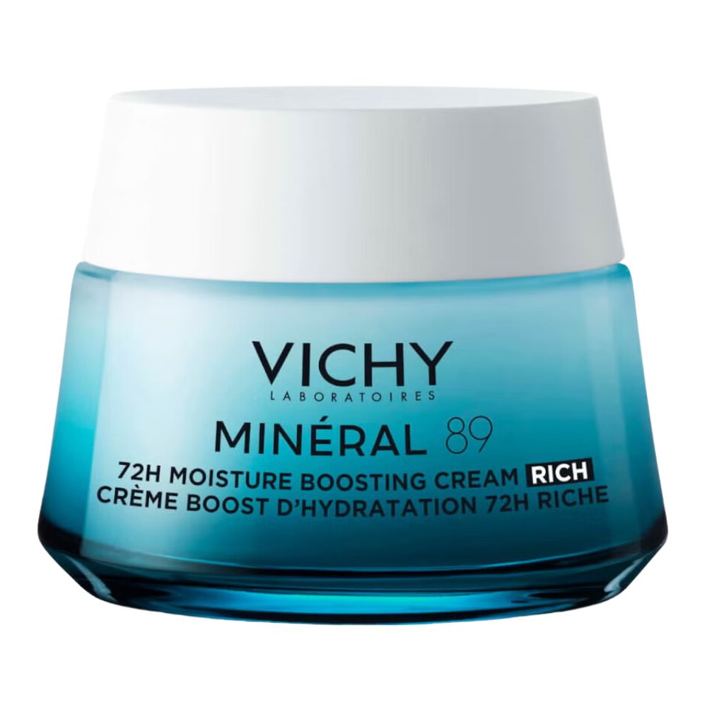 Vichy Minéral 89 Crème Boost d’Hydratation Riche 72h – 50ml