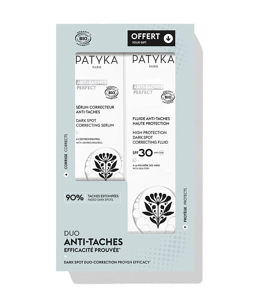 PATYKA COFFRET  ATP- FLUIDE ANTI TACHES HAUTE PROTECTION 40ML + ATP - SERUM | Nova Para