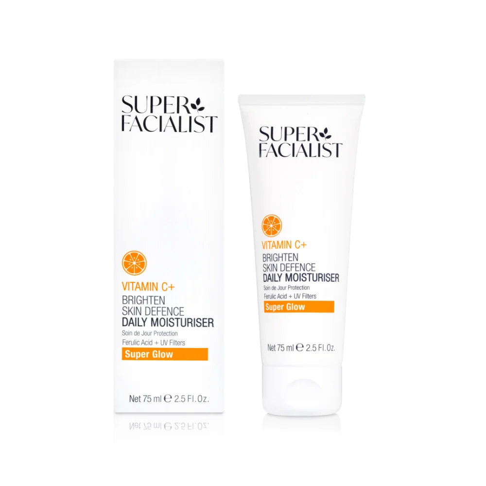 Super Facialist Vitamin C+ Brighten Skin Defence Daily Moisturiser 75ml crème hydratante protection - novaparapharmacie