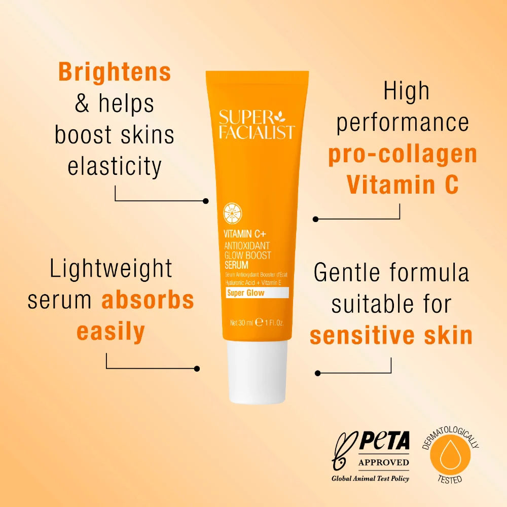 Super Facialist formule exclusive vitamine C 15% vitamine E acide férulique niacinamide - novaparapharmacie