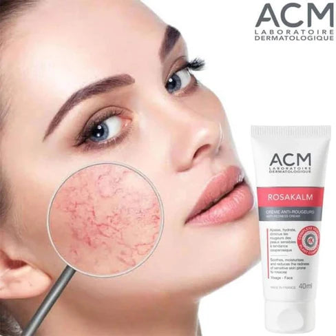 Texture Rosakalm Crème Anti-Rougeurs Onctueuse Apaisante Rosacée Couperose Peaux Sensibles - novaparapharmacie