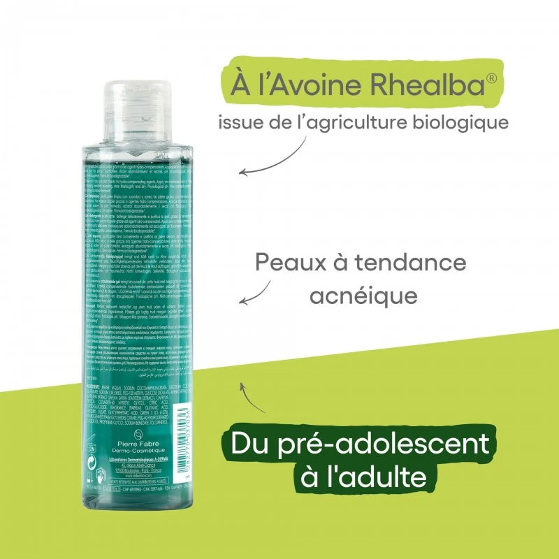 ADERMA BIOLOGY AC Gel Moussant Nettoyant Purifiant 200ml | Nova Para