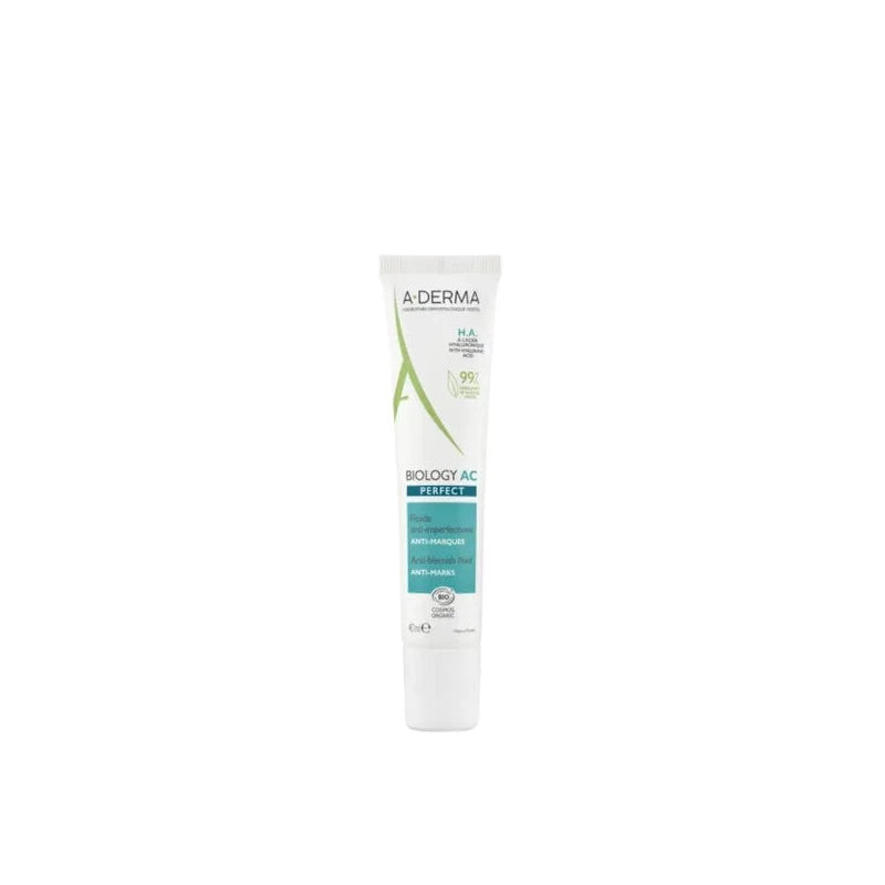 A-derma Biology AC PERFECT Fluide Anti-Imperfections Anti-Marques | 40 Ml | Nova Para