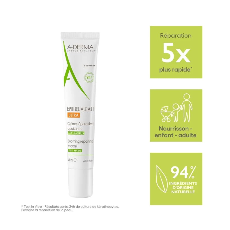 A-Derma Epitheliale A.H Crème Ultra Réparatrice 40ml | Nova Para