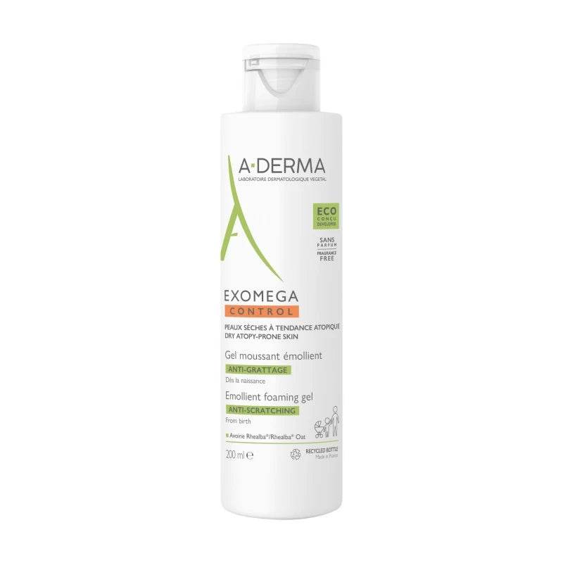 ADERMA EXOMEGA CONTROL Gel Moussant Émollient - Nova Parapharmacie