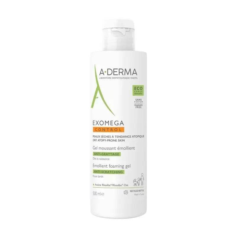 ADERMA EXOMEGA CONTROL Gel Moussant Émollient - Nova Parapharmacie