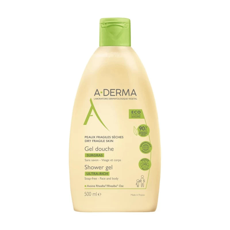 A-Derma Gel Douche Surgras Ultra Riche | Nova Para