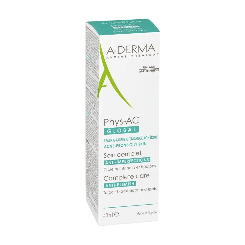 ADERMA PHYS-AC Global Soin Anti Imperfections 40 Ml| Nova Para