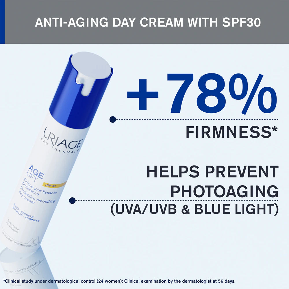 URIAGE Age Protect 40ml Crème SPF30 anti-âge rétinol acide hyaluronique - novaparapharmacie
