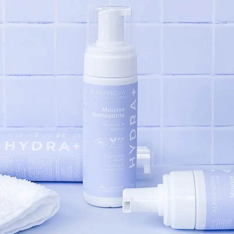 Alphanova Hydra+ Mousse Nettoyante 150ml - Nova Parapharmacie