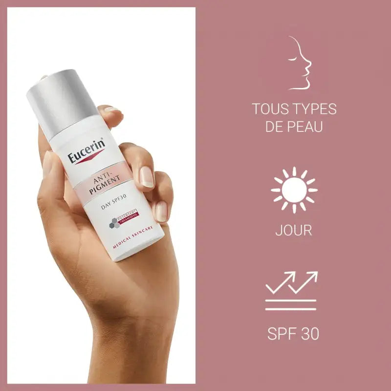 EUCERIN OFFRE ANTI-PIGMENT Soin Jour Spf 30 50 Ml = 3 ANTI-PIGMENT SÉRUM DUO FORMAT OFFERTS | Nova Para