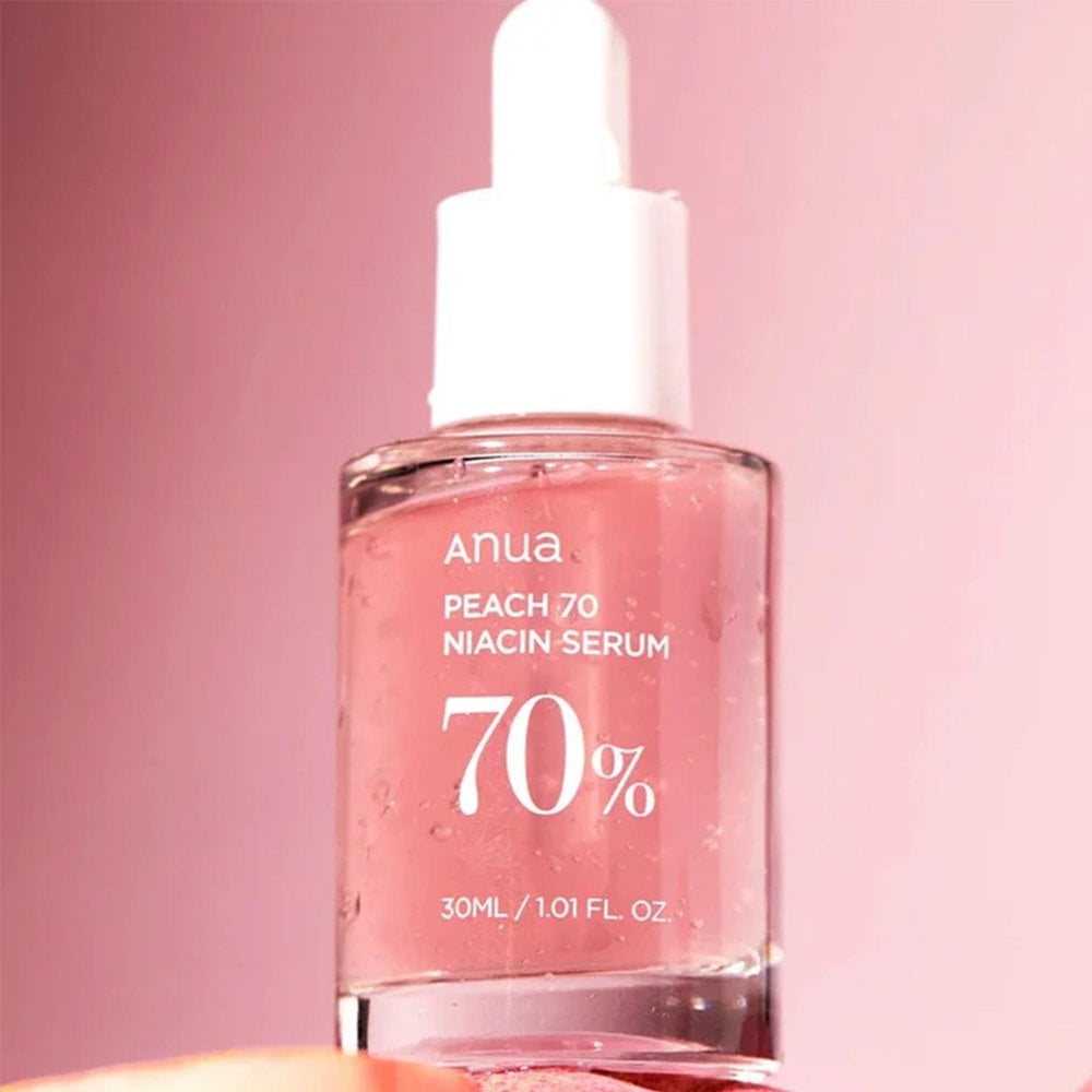 ANUA Peach 70 Niacin Serum 30ml Sérum Éclat Niacinamide Pêche Pores Teint Unifié