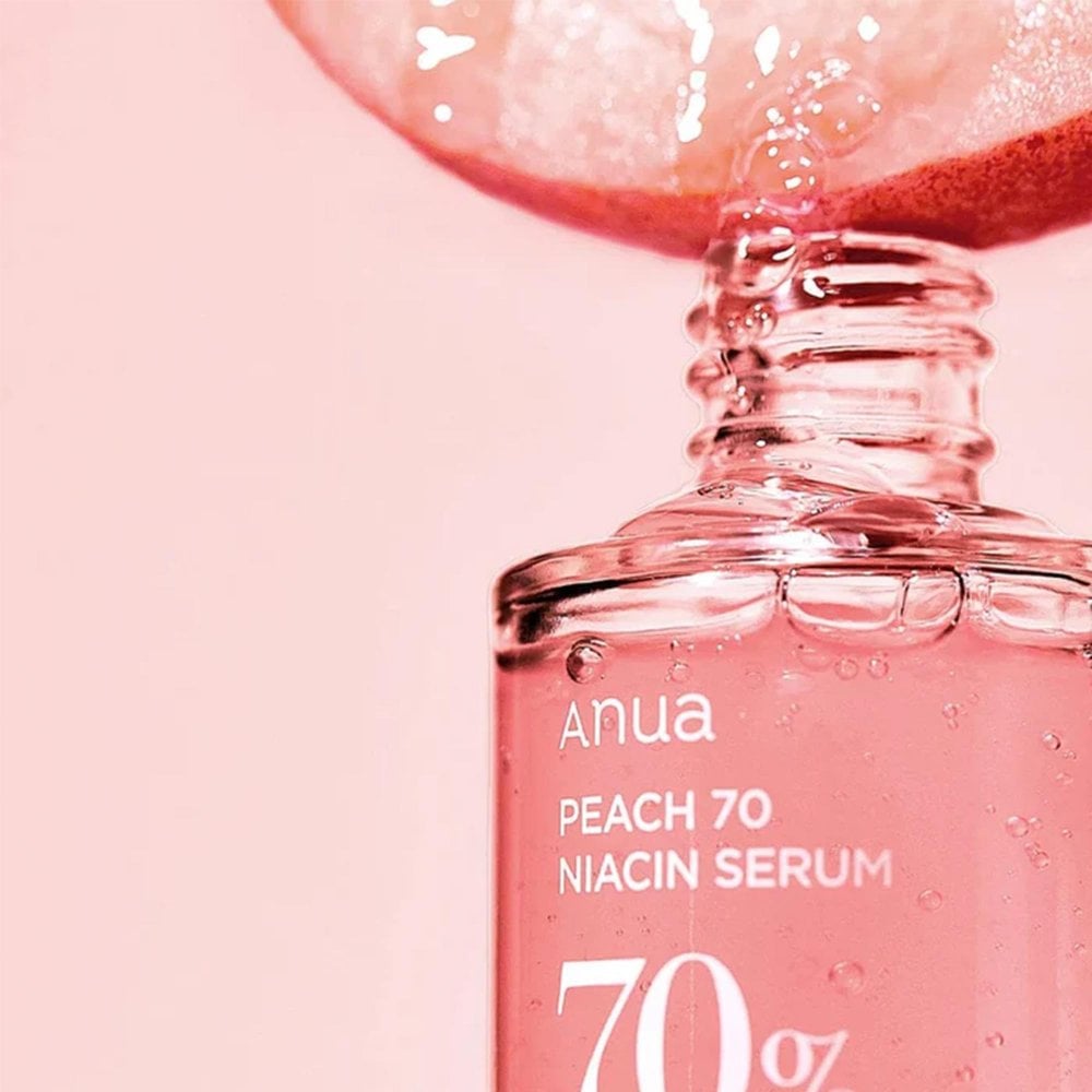 ANUA Peach 70 Niacin Serum 30ml Sérum Éclat Niacinamide Pêche Pores Teint Unifié