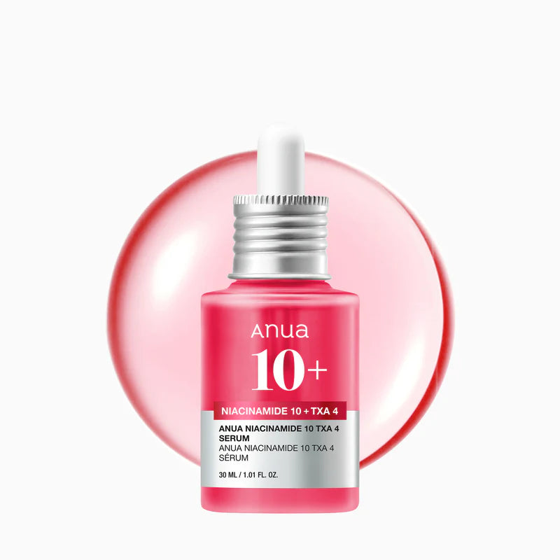 ANUA Serum Niacinamide 10% + TXA 4% 30ml sérum éclaircissant anti-taches niacinamide 10% acide tranexamique 4% action ciblée - novaparapharmacie